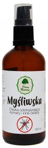 OLIWKA ODSTRASZAJĄCA KOMARY I INNE OWADY MYŚLIWSKA 100 ml - DARY NATURY
