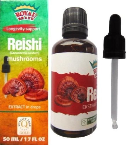 EKSTRAKT Z GRZYBÓW REISHI 50 ml - ROYAL BRAND