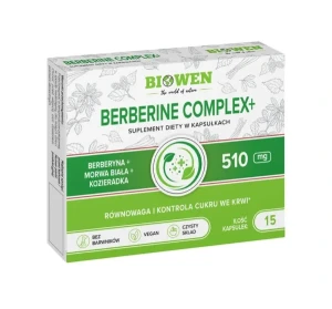 BIOWEN Berberine Complex+ 15kaps BLISTRY