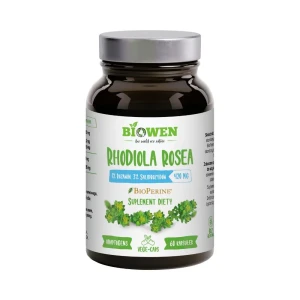 BIOWEN Rhodiola Rosea - 60 kapsułek - 420mg