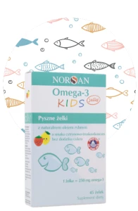 Omega-3 Kids Jelly 45 żelek Norsan