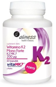 ALINESS Witamina K2 200ug Forte 60kaps