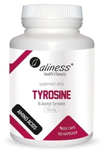 Tyrosine 500mg 100kaps ALINESS