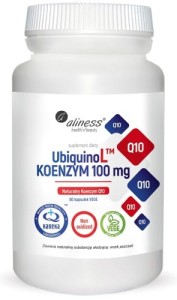 Aliness UbiquinoL Naturalny koenzym 100mg 60kaps