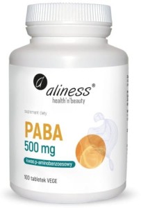 PABA 500mg 100kaps. Aliness