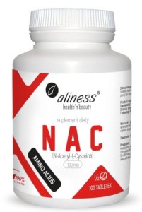 Aliness NAC N-Acetyl L-Cysteina 190mg 100kaps