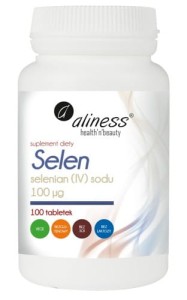 ALINESS Selen 100mcg 100tabl