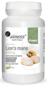 Aliness Lion`s Mane 400mg 90kaps