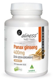 Aliness Panax Ginseng Żeń-Szeń Koreański