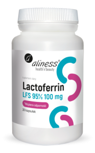 Aliness Laktoferyna LFS95% 100mg 30kaps