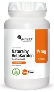 ALINESS Beta Karoten 14mg 100kaps