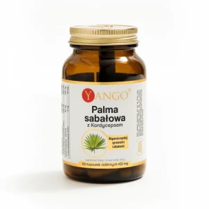 YANGO Palma Sabalowa Z Kordycepsem 100kaps