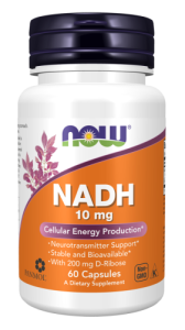 NADH 10mg.60kaps. NOW