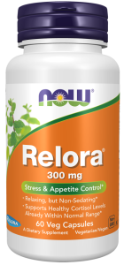 NOW FOODS Relora 300mg 60vcaps