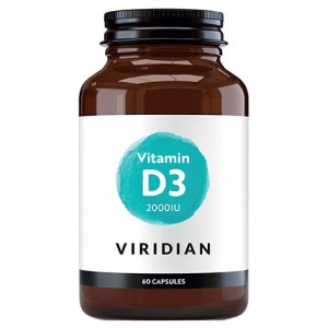 Viridian Witamina D3 2000 60kaps