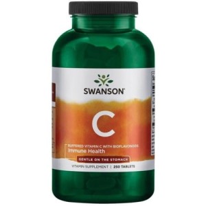SWANSON Witamina C 1000mg buf+biofl 250tabl