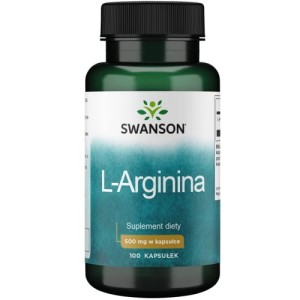 L-Arginina 500mg 100kaps. SWANSON