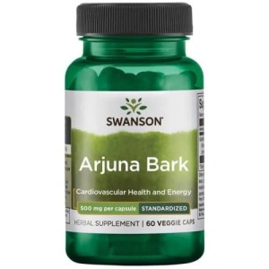 SWANSON Arjuna Bark Extract 500mg, 60kaps.
