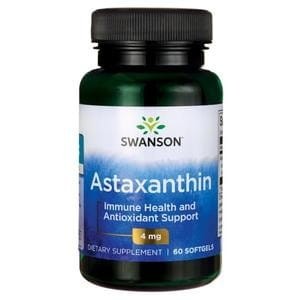 SWANSON Astaksantyna 4mg 60 soft gels