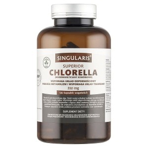 Singularis Chlorella 550mg.. 180kaps