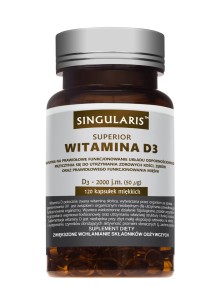 Witamina D3 2000 120kaps Singularis