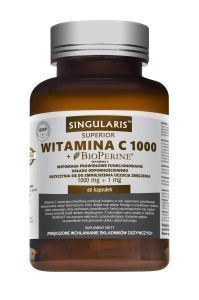 SINGULARIS Witamina C 1000 + Piperyna 60kaps.