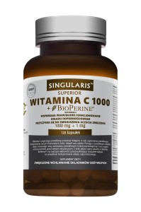 SINGULARIS Witamina C 1000 + Piperyna 120kaps.