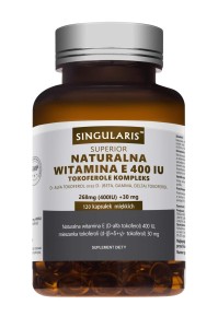 SINGULARIS Witamina E Tokoferole 120kaps
