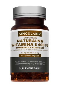 SINGULARIS Witamina E Tokoferole 60kaps