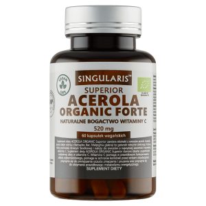 SINGULARIS Acerola Organic Forte 520mg 60kaps