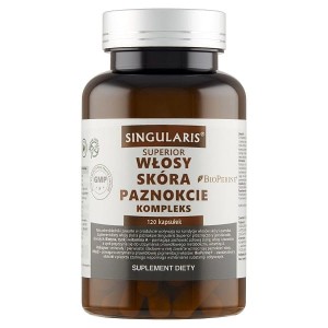 SINGULARIS Włosy Skóra Paznokcie 120kaps