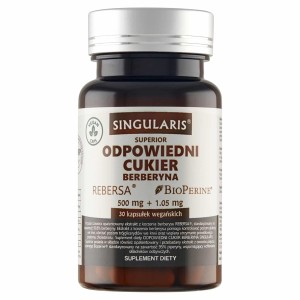 Singularis Odpowiedni cukier Berberyna 30kaps