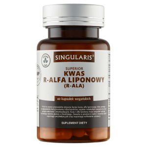 SINGULARIS Kwas Alfaliponowy R-ALA 60kaps