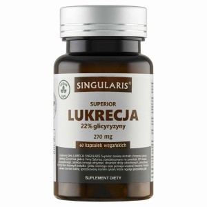 SINGULARIS Lukrecja 22% glizyryzyna 270mg 60kaps