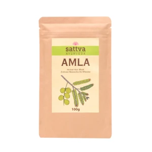 MASECZKA ZIOŁOWA DO WŁOSÓW AMLA 100 g - SATTVA