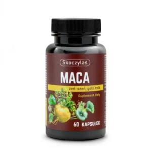 Skoczylas Maca+żeń-szeń gotu cola 60kaps