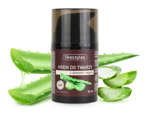 SKOCZYLAS KREM do twarzy z aloesem, algami i Q10