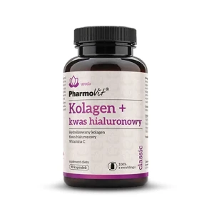 Pharmovit Kolagen+Kwas hialuronowy 90kaps