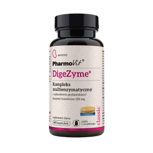 Pharmovit DigeZyme Enzymy trawienne 60kaps