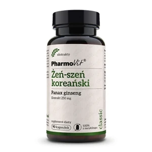 Żeń-szeń koreański Panax Ginseng 90kaps Pharmovit