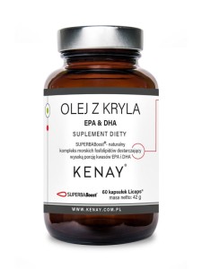 KENAY Olej z kryla EPA&DHA SUPERBABoost 60kaps