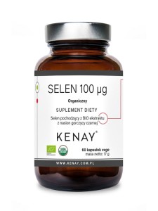 KENAY Selen Organiczny 100mcg. 60kaps.
