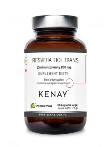 KENAY Resveratrol zmikronizowany trans 200mg 60kap