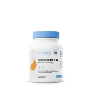 Witamina D3 4000IU+K2  150mcg 60kaps. OSAVI