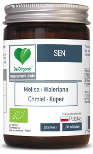BeOrganic Sen BIO 450mg. 100tab.