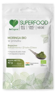BeOrganic Moringa bio w proszku 42g