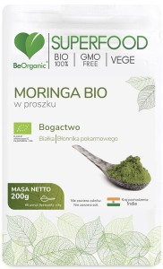 BeOrganic Moringa bio w proszku 200g