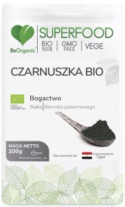 BeOrganic Czarnuszka bio 200g
