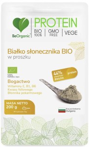 BeOrganic Białko słonecznika bio 200g