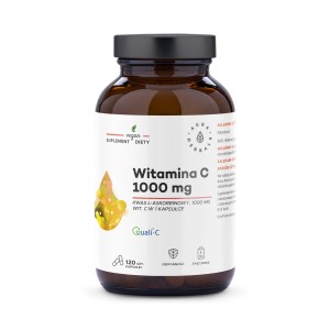 AURA HERBALS  Witamina C 120kaps 1000mg